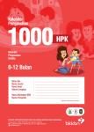 Kalender Pengasuhan 1000 HPK – Edisi Baduta 0 – 12 Bulan (2022)