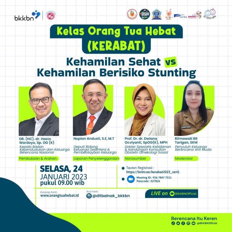 KERABAT Seri 1 “Kehamilan Sehat vs Kehamilan Berisiko Stunting”