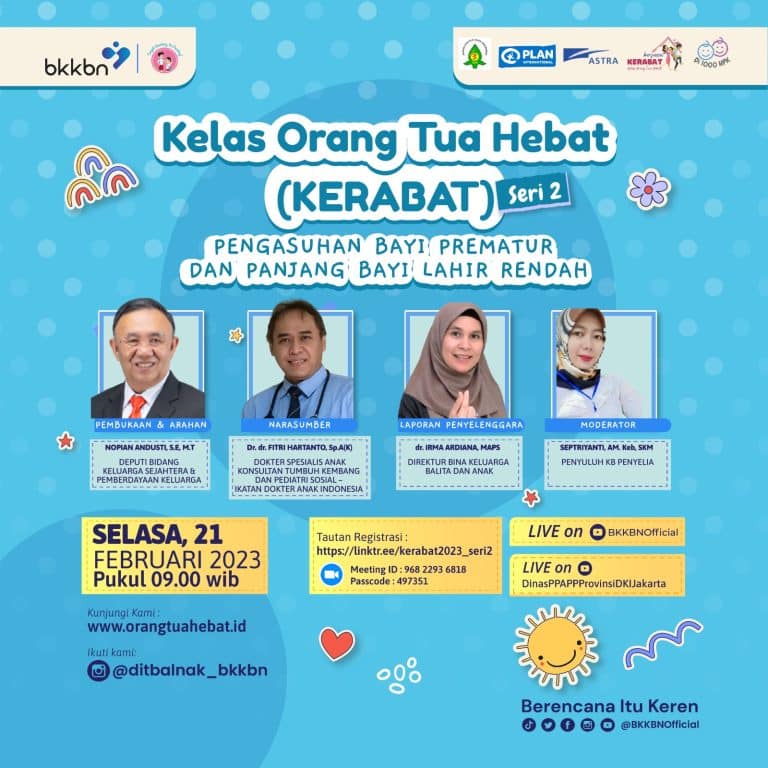 KERABAT Seri 2 “Pengasuhan Bayi Prematur dan Panjang Bayi Lahir Rendah”