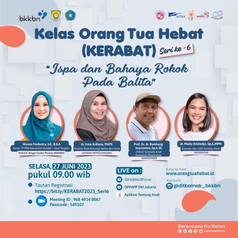 KERABAT Seri 6 “ISPA dan Bahaya Rokok pada Balita”