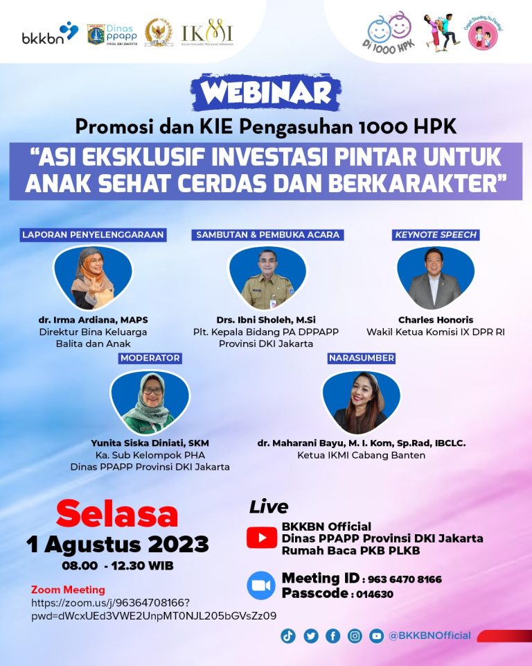 Seri 4: ASI Eksklusif Investasi Pintar Untuk Anak Cerdas dan Berkarakter