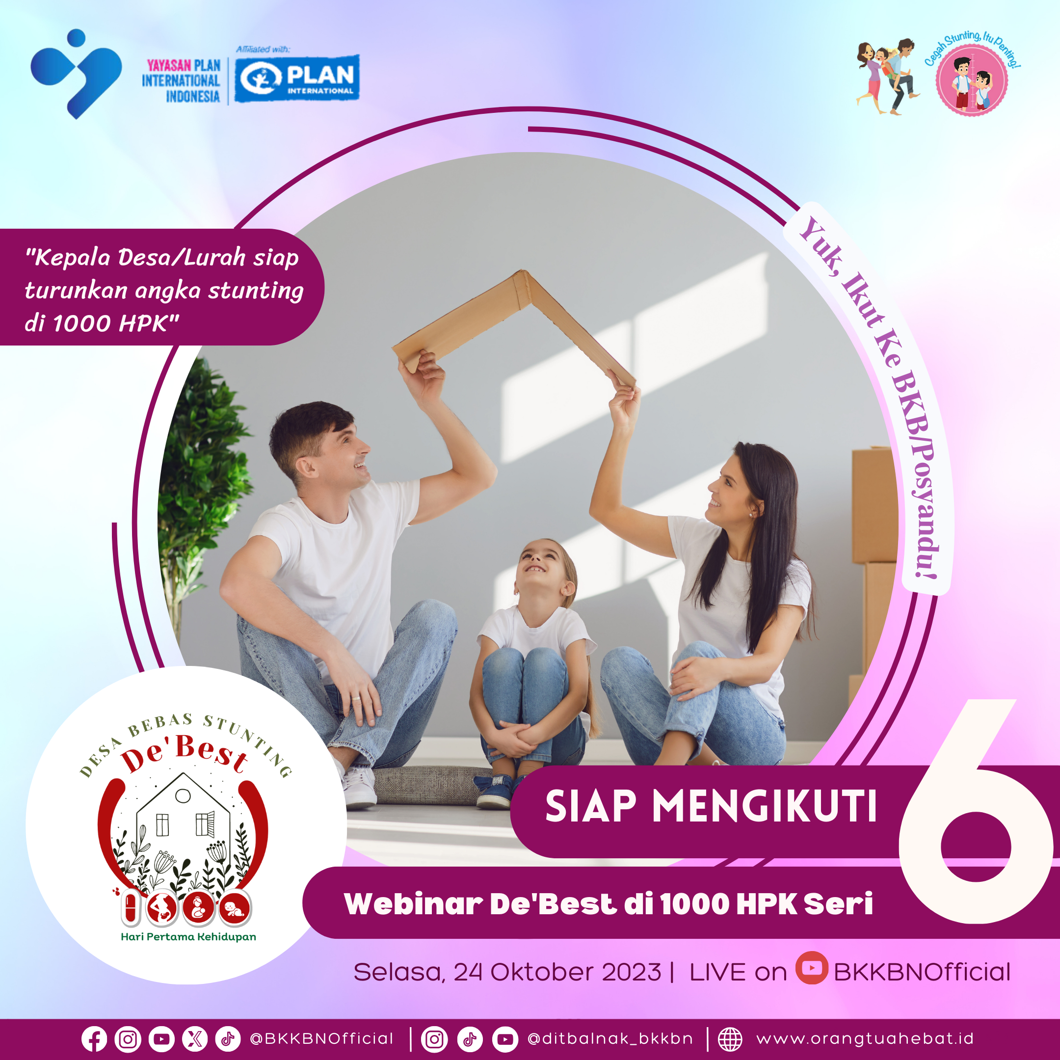 Sayembara Twibbon De’Best di 1000 HPK Seri 6
