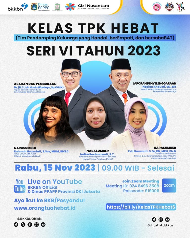 Kelas TPK Hebat Seri 6 Tahun 2023