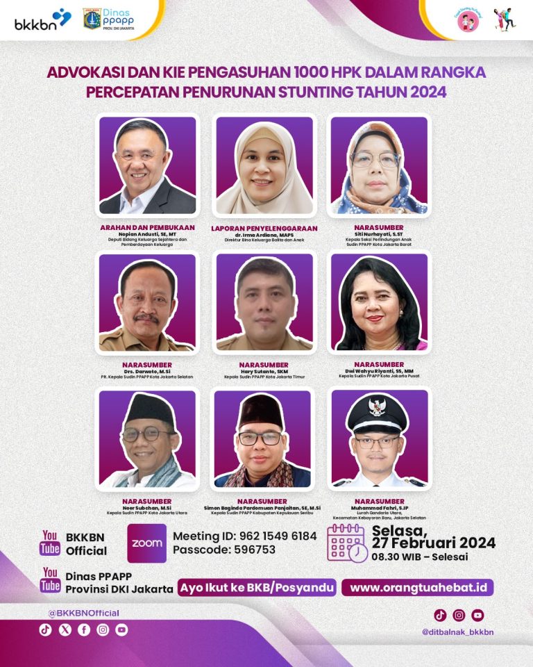 Advokasi dan KIE Pengasuhan 1000 HPK dalam rangka Percepatan Penurunan Stunting tahun 2024