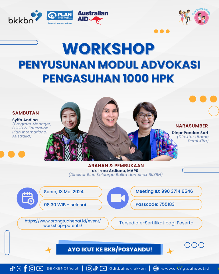 Workshop Penyusunan Modul Advokasi Pengasuhan 1000 HPK