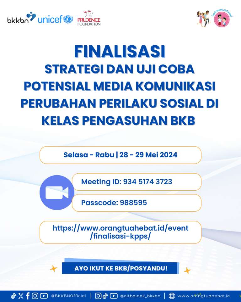 Finalisasi Strategi dan Uji Coba Potensial Media Komunikasi Perubahan Perilaku Sosial di Kelas Pengasuhan BKB