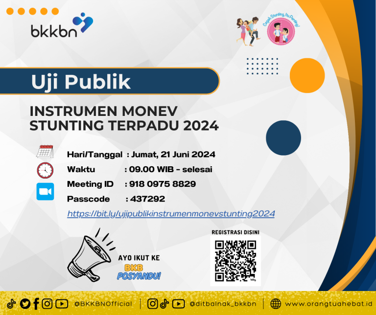 Uji Publik Instrumen Monev Stunting Terpadu 2024