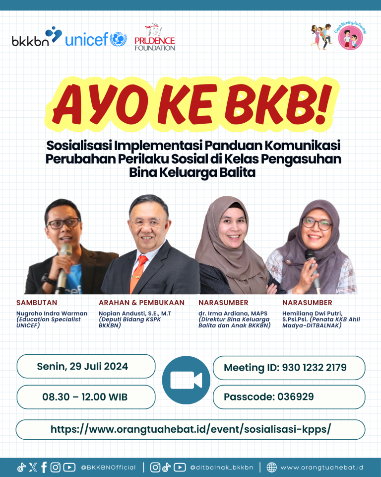 Sosialisasi Implementasi Panduan Komunikasi Perubahan Perilaku Sosial “Ayo Ke BKB”