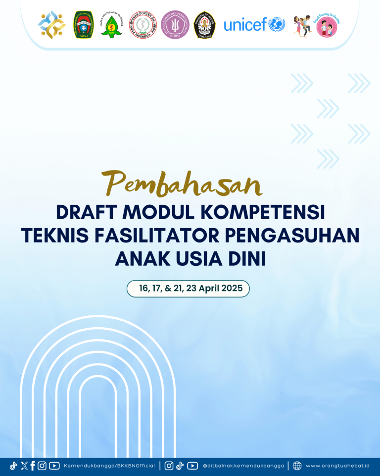 Pembahasan Draft Modul Kompetensi Teknis Fasilitator Pengasuhan Anak Usia Dini