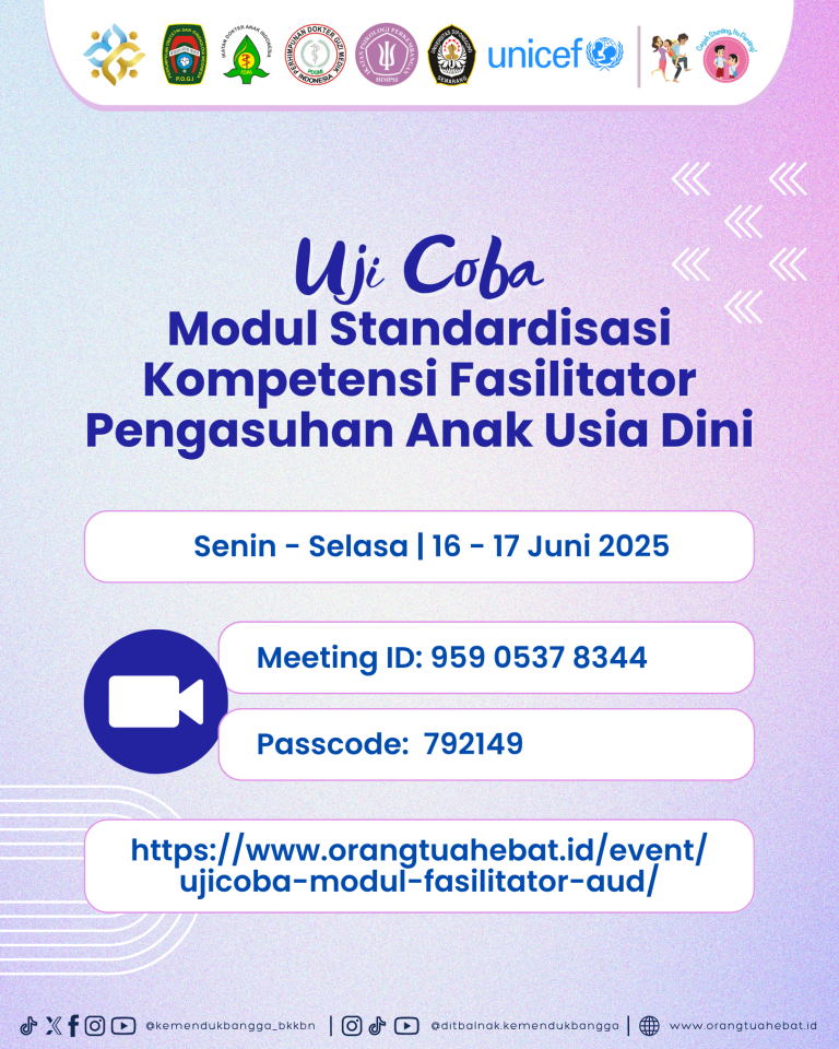 Uji Coba Modul Standardisasi Kompetensi Fasilitator Pengasuhan Anak Usia Dini