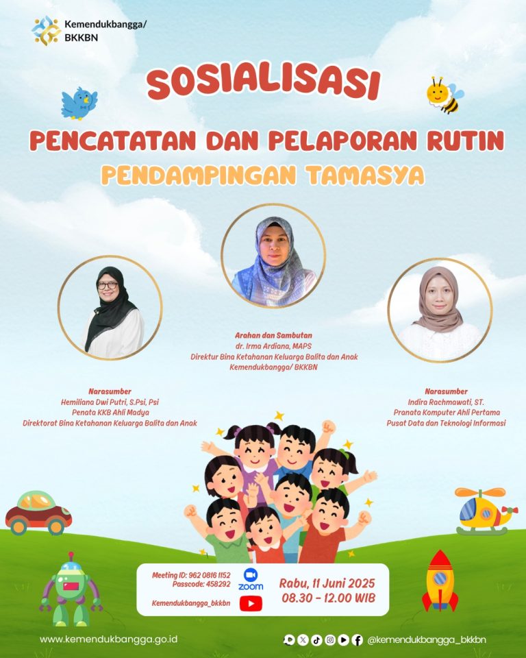 Sosialisasi Pencatatan dan Pelaporan Rutin Pendampingan TAMASYA