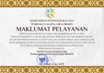 Maklumat Pelayanan Kementerian Kependudukan dan Pembangunan Keluarga/BKKBN