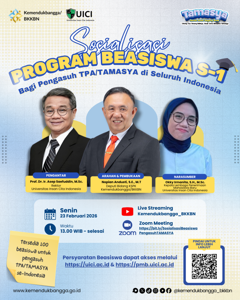 Sosialisasi Program Beasiswa S-1 Bagi Pengasuh TPA/TAMASYA di Seluruh Indonesia