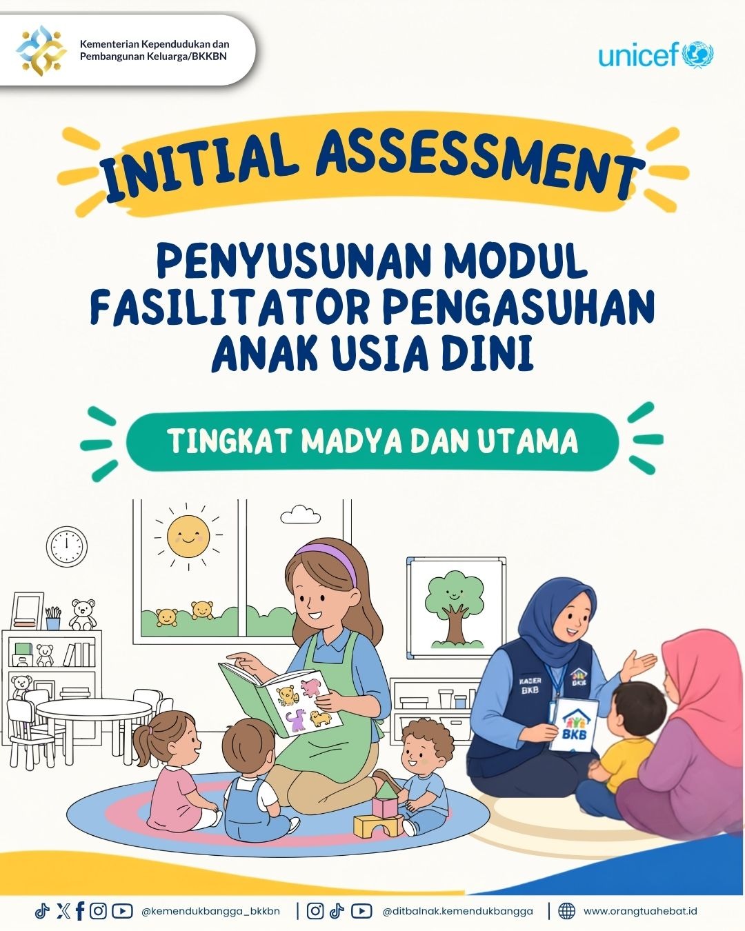 Form Initial Assessment Penyusunan Modul Fasilitator Pengasuhan Anak Usia Dini Tingkat Madya dan Utama
